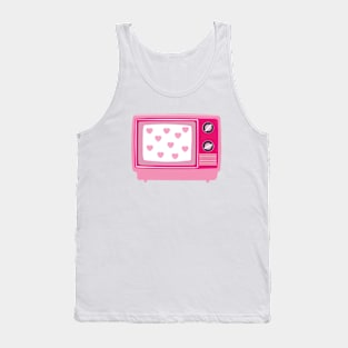 Heart on Television Tank Top